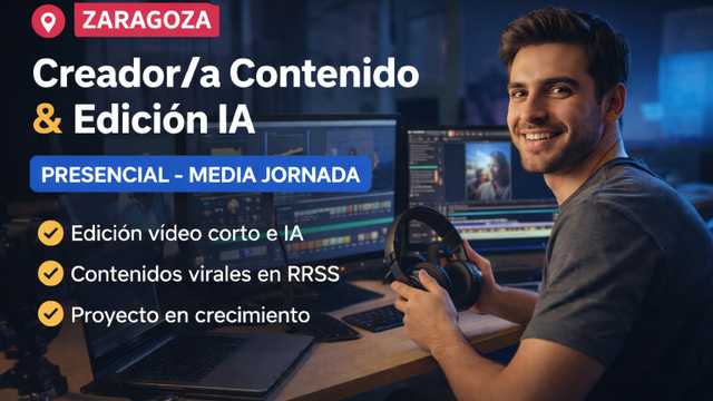🎬 Creador/a de Contenido & Edición