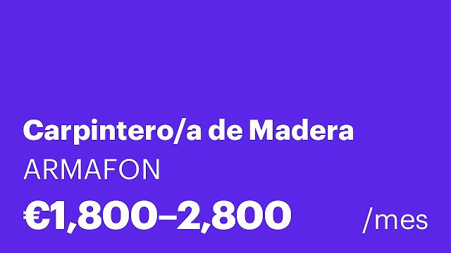 Carpintero/a de Madera