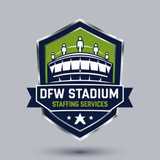 DFW stadium staffing services  logo
