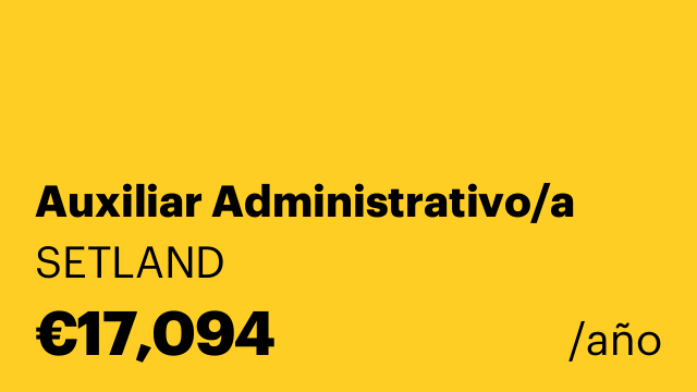 Auxiliar Administrativo/a