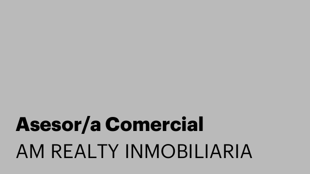 Asesor/a Comercial