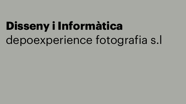 Disseny i Informàtica