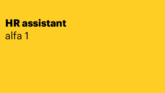 HR assistant
