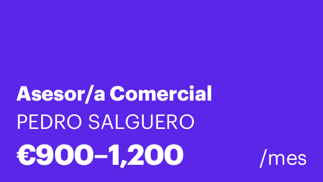 Asesor/a Comercial