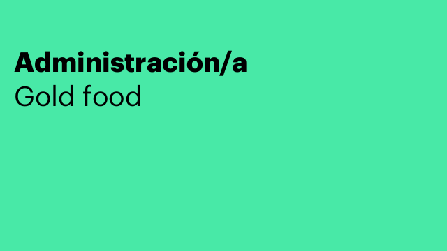Administración/a