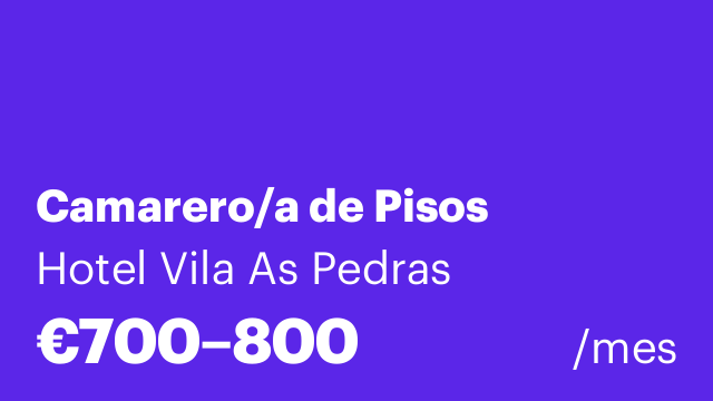 Camarero/a de Pisos