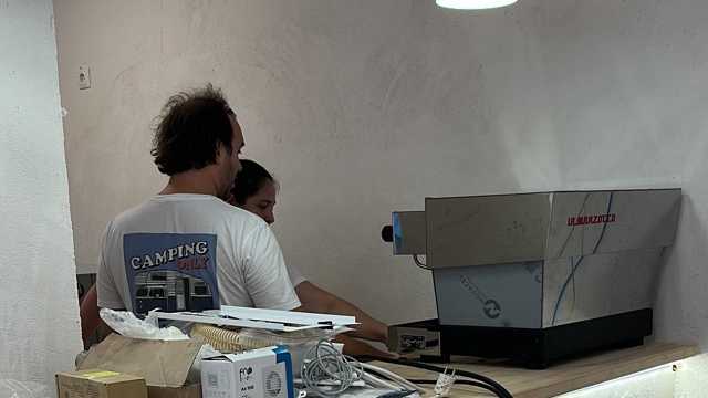 Refuerzo barista