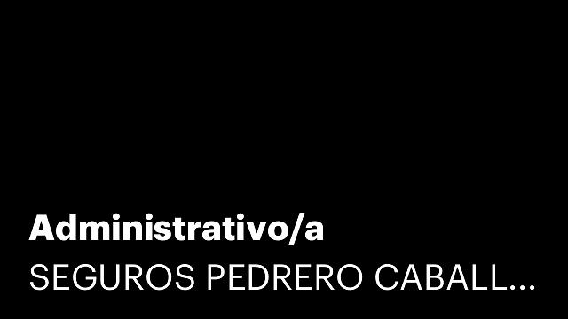 Administrativo/a