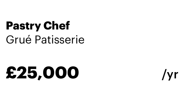 Pastry Chef