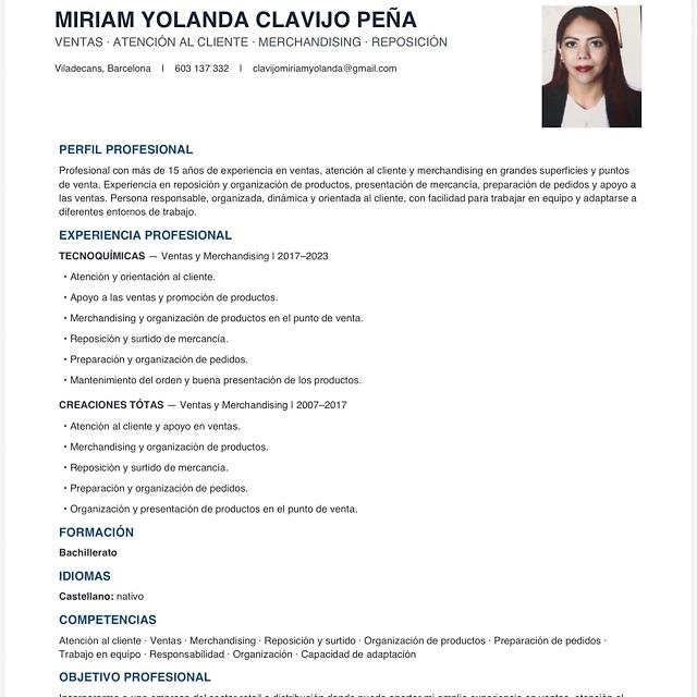 Candidate avatar