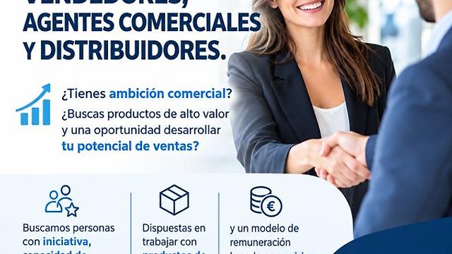 Comerciales, vendedores, agentes comerciales