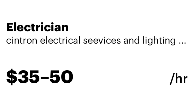 Electrician