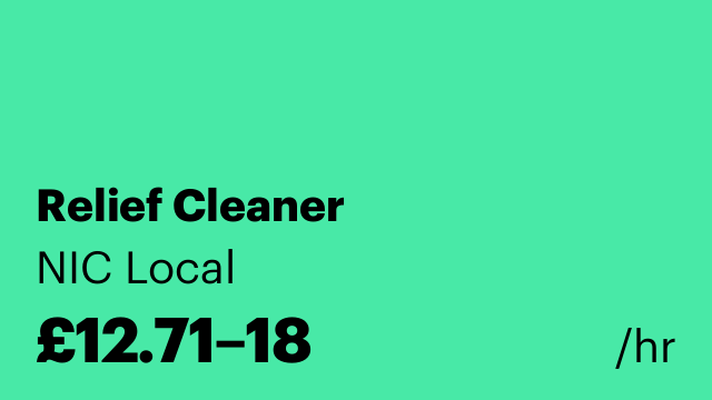 Relief Cleaner