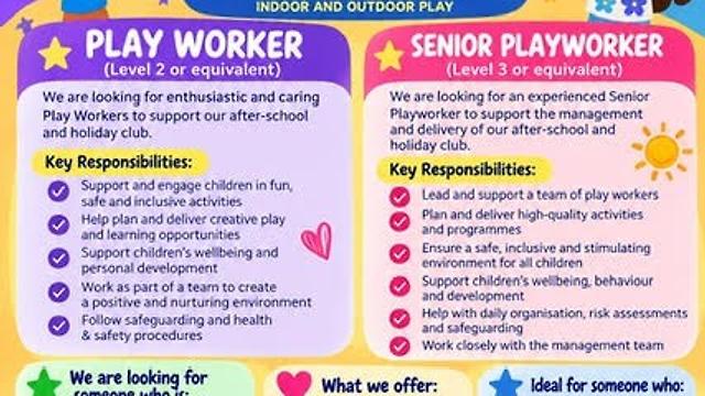 Senior Playworker