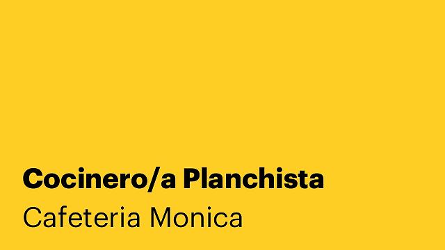 Cocinero/a Planchista