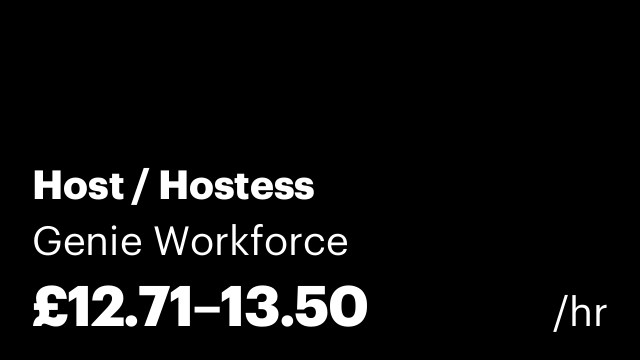 Host / Hostess