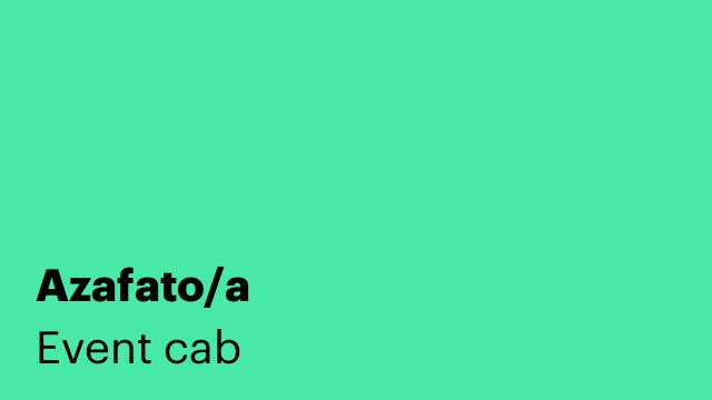 Azafato/a