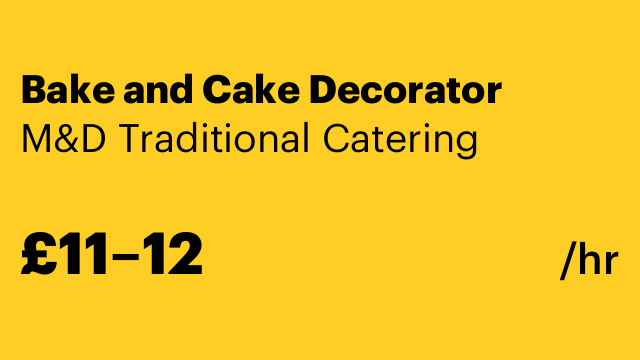 Bake and Cake Decorator