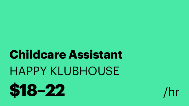 Childcare Assistant