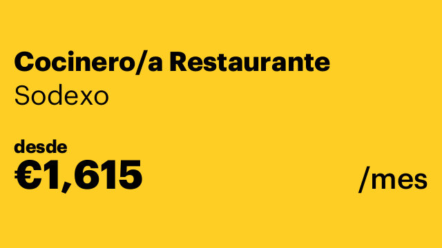 Cocinero/a Restaurante