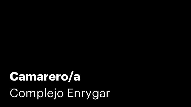 Camarero/a