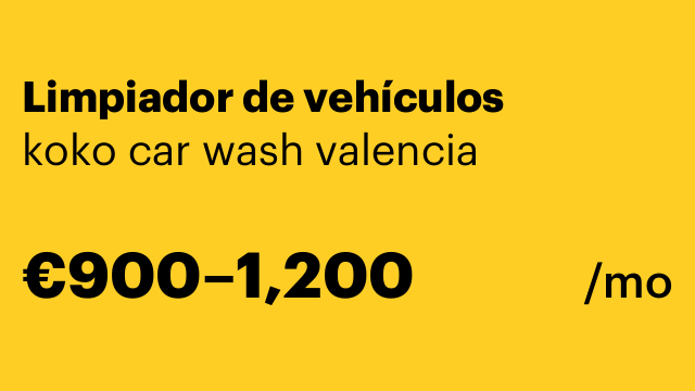 Limpiador de vehículos