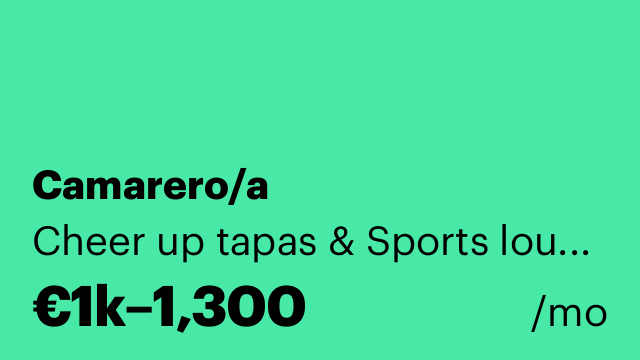 Camarero/a