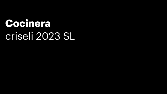 Cocinera