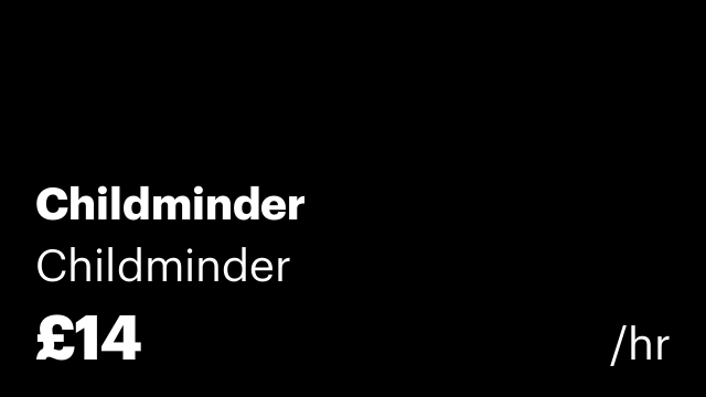 Childminder