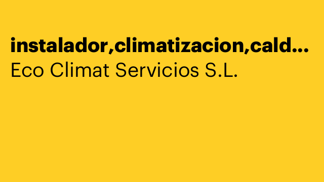 instalador,climatizacion,calderas,fontaneria