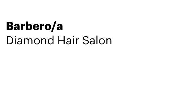 Barbero/a