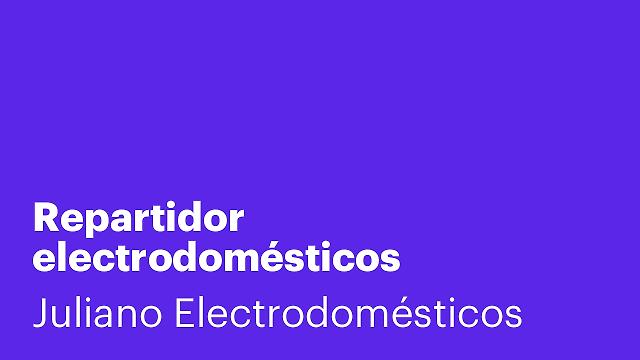 Repartidor electrodomésticos