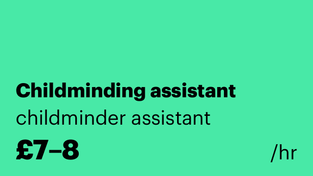 Childminding assistant