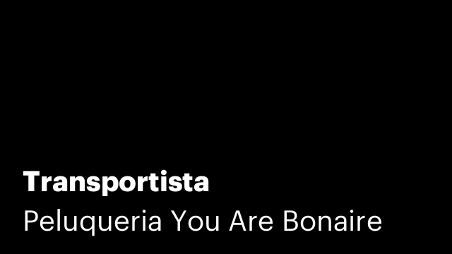 Transportista