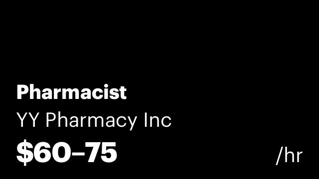 Pharmacist