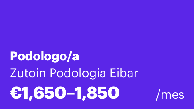 Podologo/a