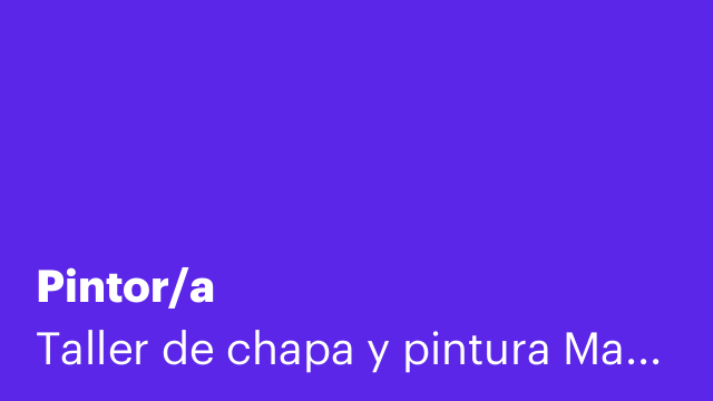 Pintor/a