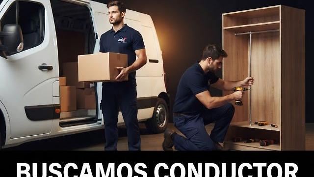 Conductor con permiso tipo B y montador de muebles