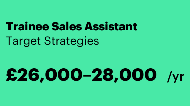 Trainee Sales Assistant