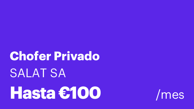 Chofer Privado