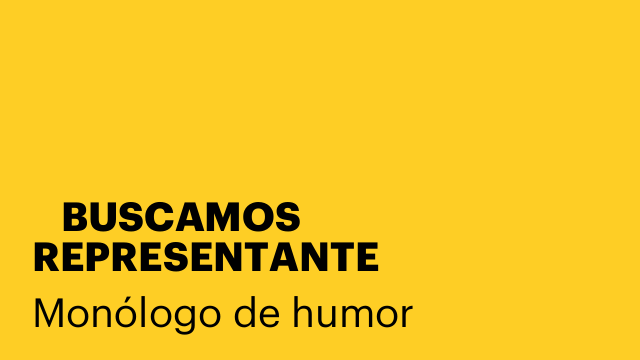 🎤 BUSCAMOS REPRESENTANTE ARTÍSTICO — BOOKING & MANAGEMENT