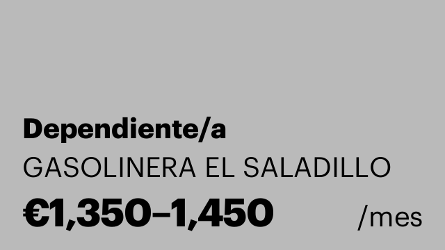 Dependiente/a