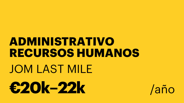 ADMINISTRATIVO RECURSOS HUMANOS
