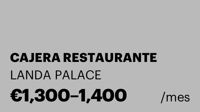 CAJERA RESTAURANTE
