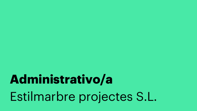 Administrativo/a