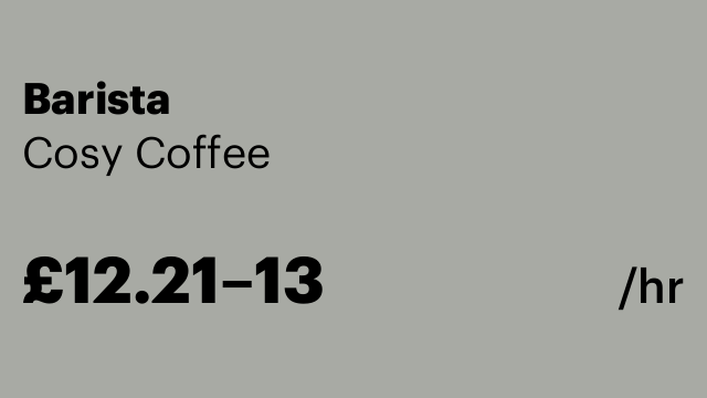 Barista