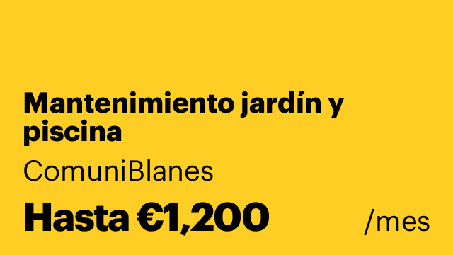 Mantenimiento jardín y piscina
