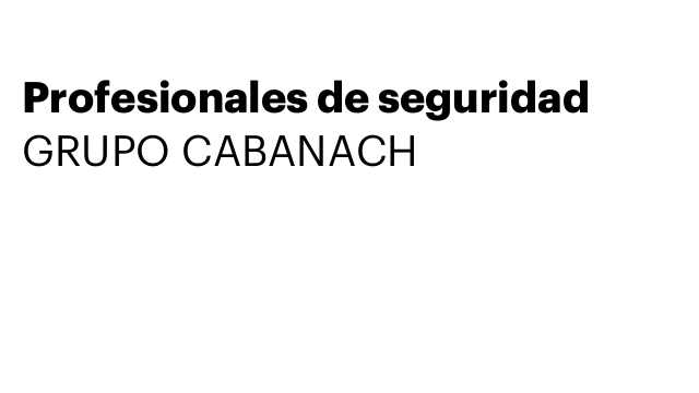 Profesionales de seguridad