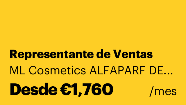 Representante de Ventas