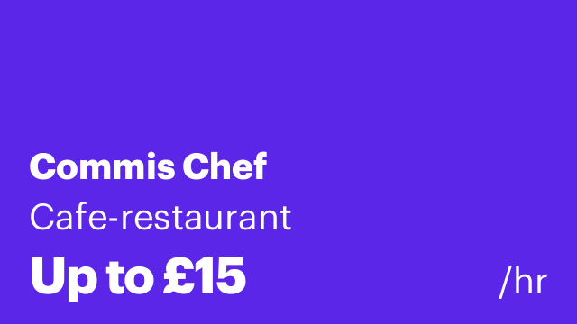 Commis Chef